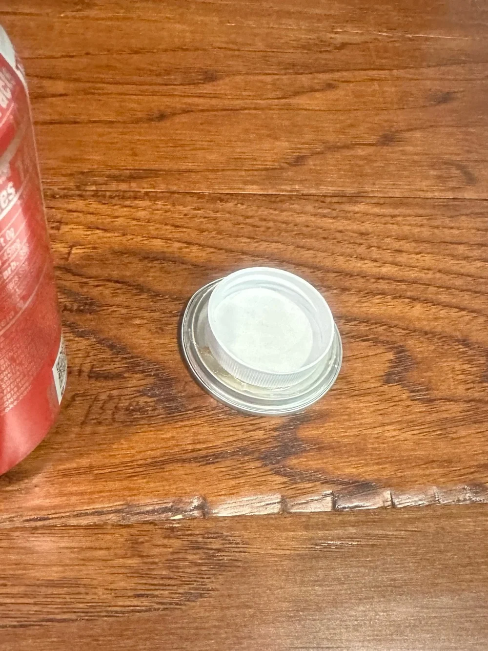 Coca-Cola Red Stash Can with White Script Logo